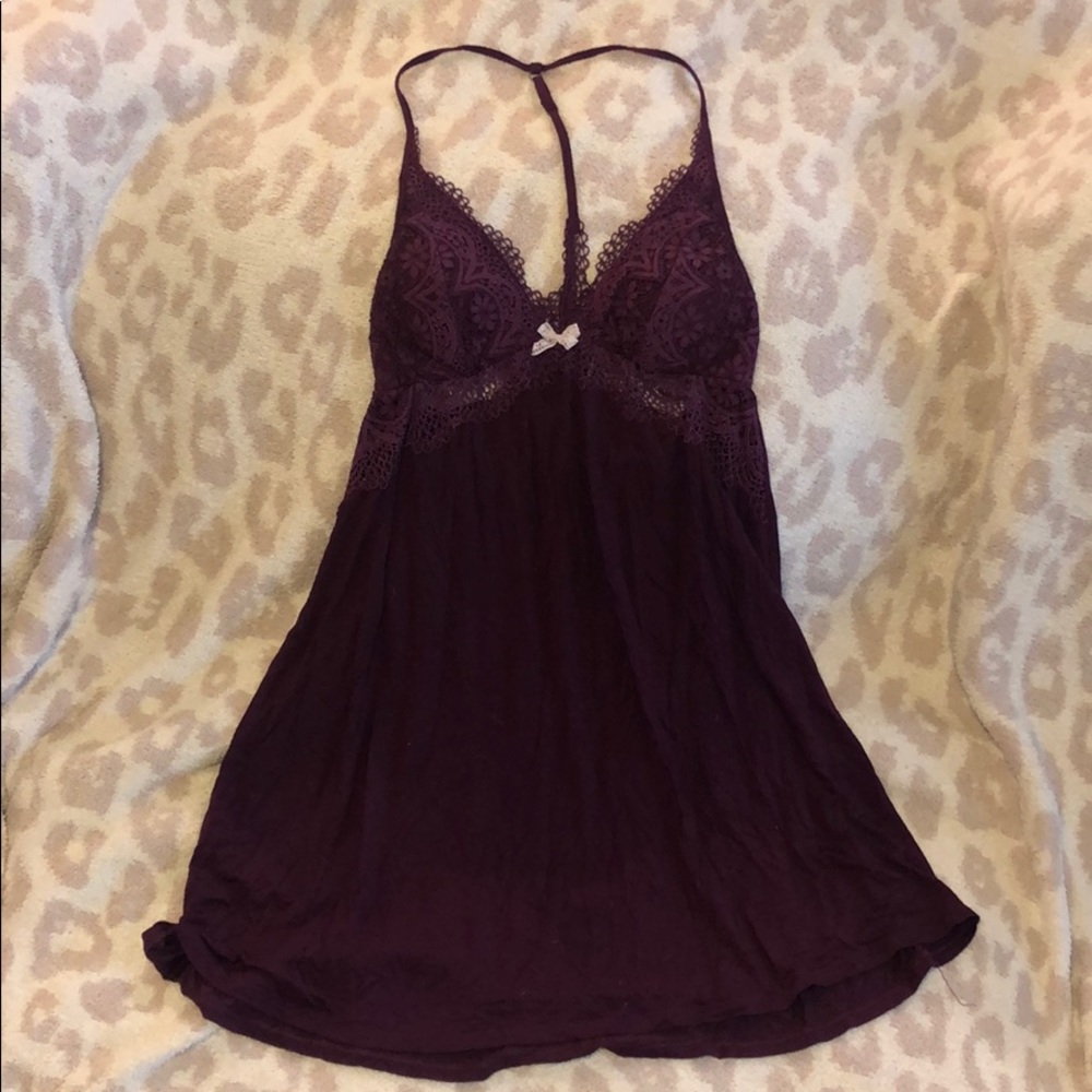 Victoria Secret Body by Victoria Slip- Maroon